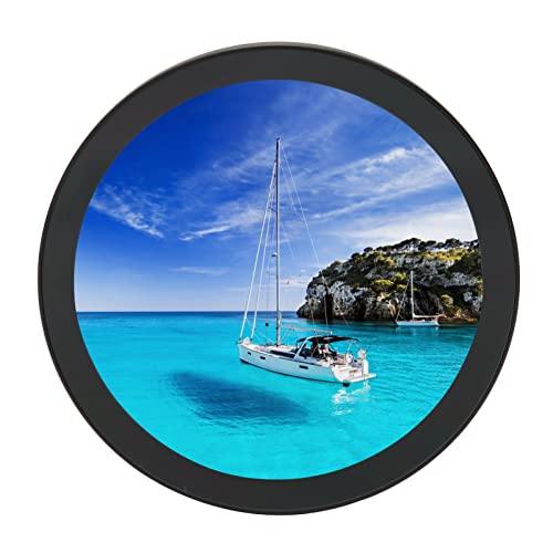 Estink 5-Zoll-runder Touch-, Rundes LCD-Modul aus Gehärtetem Glas Vom Typ C mit 5,5 V, 10-Punkt-Touch, 1080P, 60 Hz, für Retropie, Win 11, 10, 8.1, 8, 7 von Estink