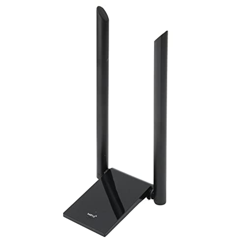 Estink AX1800 WiFi 6 USB-Adapter, WPA3-verschlüsselter WLAN-Adapter, 2,4 GHz 5 GHz Dualband, 2 X 5 DBi-Antenne, Windows 11 10-Unterstützung von Estink