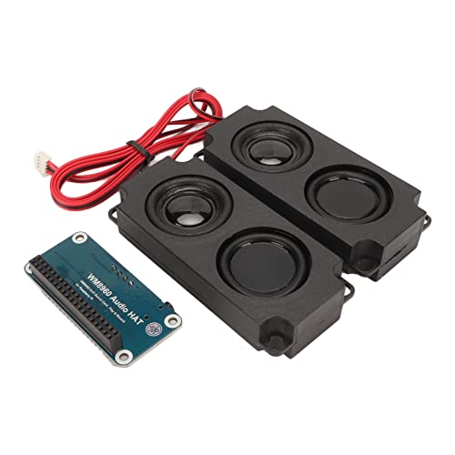 Estink HiFi-Soundkarte für Raspi-Motherboard-Decodierung mit Wm8960-Chip, 3,5-mm-Buchse an Bord, I2s-Schnittstelle, Aufnahmeunterstützung für Visionfive2 von Estink