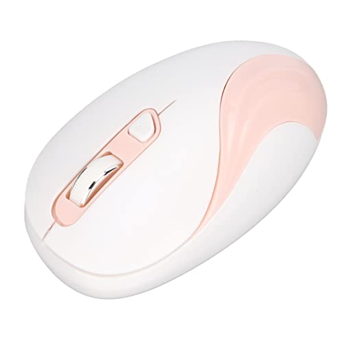 Estink Kabellose Maus,Laptop-Desktop-Computer-Maus,2,4G Wireless DPI Einstellbares Ergonomisches Design,kompatibel mit Laptops und Desktop-Computern über Einen USB-Empfänger(Rosa) von Estink