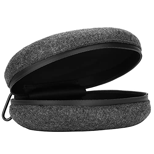 Estink Kopfhörer-Schutztasche, Kleine Tragbare Aufbewahrungsbox für Kabellose Kopfhörer mit Rauschunterdrückung, Geringes Gewicht, Kompatibel mit Beasts-Kopfhörern(Schwarz) von Estink