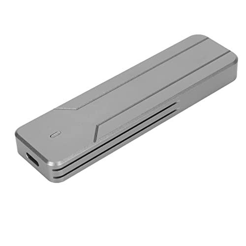 Estink M.2 NVMe SSD Gehäuse, USB3.2 Gen2 10Gbps Auto Sleep, Aluminiumlegierung M.2 auf Typ C Gehäuse, NVMe auf USB Adapter für 2230 2242 2260 2280 SSD von Estink