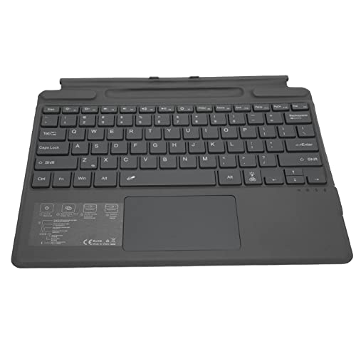 Estink Ultraflache Kabellose Bluetooth-Tastatur, Integriertes Touchpad, Tragbare RGB-Wireless-Tastatur mit Stiftablage, 10 M High-Speed-Übertragung für 13-Zoll-Pro 8- und Pro X-Tablets von Estink