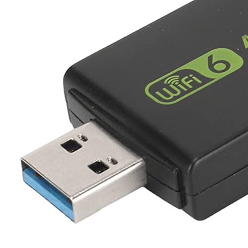 Estink WLAN-Adapter, 1800 Mbit/s High-Speed-WLAN-Dongle, USB-WLAN-Adapter mit Zwei 3dbi-Antennen mit Kühlkörper, WLAN-Sender für Windows 7 10 11 mit AP-Übertragungsmodus von Estink