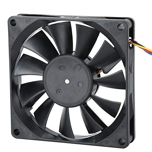 Hakeeta Laptop-Lüfter, 12V 0,3A 8cm Leiser Computer-Kühlkörper-Lüfter, Tragbares, ultraschlankes 4PIN-Kühlsystem für Computergehäuse/Netzteil von Estink