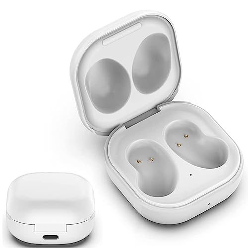 Kabelgebundene Ladehülle Kompatibel mit Samsung Galaxy Buds Live, Ladehülle Dockstation für Galaxy Buds Live SM-R180, Weiß, Ohrhörer Nicht Im Lieferumfang Enthalten von Estink