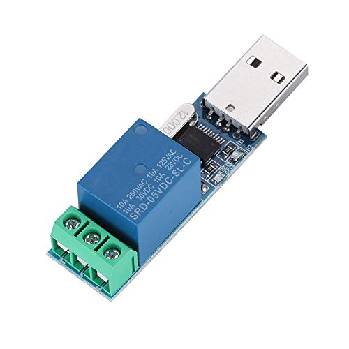 LCUS-1 USB-Relaismodul, intelligentes USB-Schalter-Steuermodul, integrierter Hochleistungs-Mikrocontroller-Chip mit Überstrom- und Relaisdioden-Freilaufschutz LCUS-1 USB-Relaismodul, intelligentes USB-Schalter-Steuermodul, integrierter Hochleistungs-Mikrocontroller-Chip mit Überstrom- und Relaisdioden-Freilaufschutz von Estink