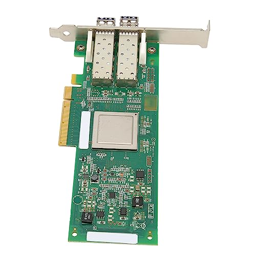 QLE2562 Optische Dual-Port-HBA-Karte, HBA-Karte mit Verbesserter Virtueller Leistung und 2 Modulen, Plug-and-Play, 3200 Mbit/s, für Desktop-PC von Estink