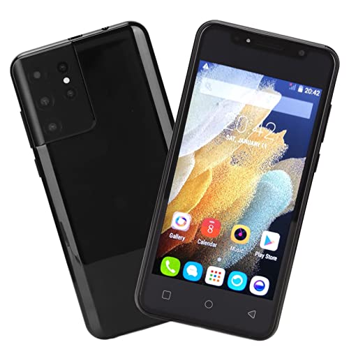 S21 Ultra Android Smartphone, 5,0 Zoll HD Display, 1440x3200 Auflösung, 10 Kerne 1GB RAM 4GB ROM, 4900mAh Akku, Dual SiM Dual Standby, Dual Kamera, Gesichtserkennung, für Android 10(EU-STECKER) von Estink