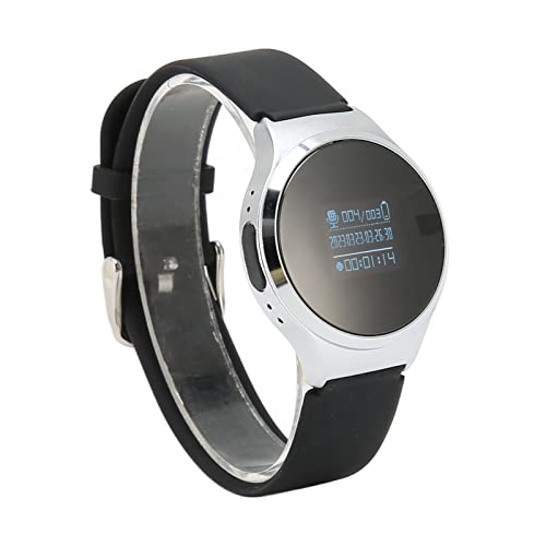 S8 Voice Recorder Watch, Sprachaktivierter Recorder, Smart Recording Watch, HD-Rauschunterdrückung, mit MP3-Funktion, für die Aufzeichnung von Vorlesungslernmeetings (8GB) von Estink