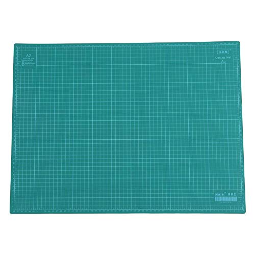 Schneidematte, A2 5-ply Selbstheilende Handgemachte Rollschneider Schneidunterlage mit Raster Hilfslinien, 60 x 45cm x 0,3cm, PVC von Estink