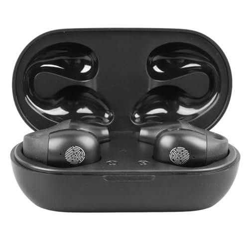 EternalCrafts Kabellose Ohrclip-Kopfhörer, Bluetooth 5.2, Clip-On-Ohrhörer, Geräuschunterdrückung, HiFi-Stereo, kabellose Ohrhörer, schweißfeste Sport-Kopfhörer von EternalCrafts