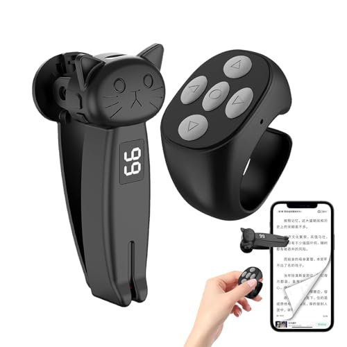Fernbedienung Blättern for kindles, Remote Zubehör Umblättern for kindles, Scrolling for Phone, ipadss, Tiks Tok, Camera Remote Shutter Selfie Controller, Page Turner, Screen Clicker Fernbedienung Blättern for kindles, Remote Zubehör Umblättern for kindles, Scrolling for Phone, ipadss, Tiks Tok, Camera Remote Shutter Selfie Controller, Page Turner, Screen Clicker von Eteslot