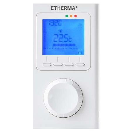 ET-14A  - Funk-Raumthermostat mit Uhr, LCD-Anzeige ET-14A von Etherma