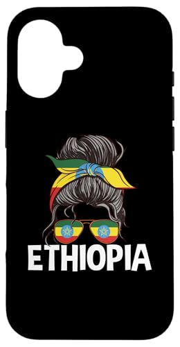 Äthiopien Mädchen Unordentlicher Haarknoten, äthiopische Frau Hülle für iPhone 16 Äthiopien Mädchen Unordentlicher Haarknoten, äthiopische Frau Hülle für iPhone 16 von Ethiopia Flag Designs Proud Ethiopian Heritage
