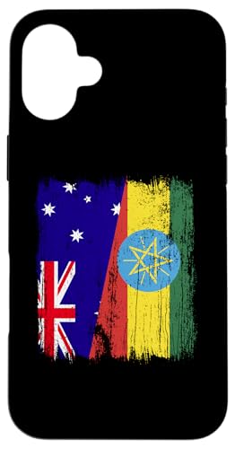 Australien, Äthiopien, halbe Flagge, australische äthiopische Wurzeln Hülle für iPhone 16 Plus Australien, Äthiopien, halbe Flagge, australische äthiopische Wurzeln Hülle für iPhone 16 Plus von Ethiopia Flag Designs Proud Ethiopian Heritage