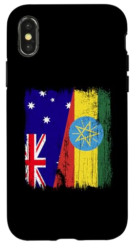 Australien, Äthiopien, halbe Flagge, australische äthiopische Wurzeln Hülle für iPhone X/XS Australien, Äthiopien, halbe Flagge, australische äthiopische Wurzeln Hülle für iPhone X/XS von Ethiopia Flag Designs Proud Ethiopian Heritage
