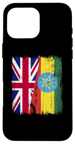 Britische Äthiopien, halbe Flagge, britische äthiopische Wurzeln Hülle für iPhone 16 Pro Max Britische Äthiopien, halbe Flagge, britische äthiopische Wurzeln Hülle für iPhone 16 Pro Max von Ethiopia Flag Designs Proud Ethiopian Heritage
