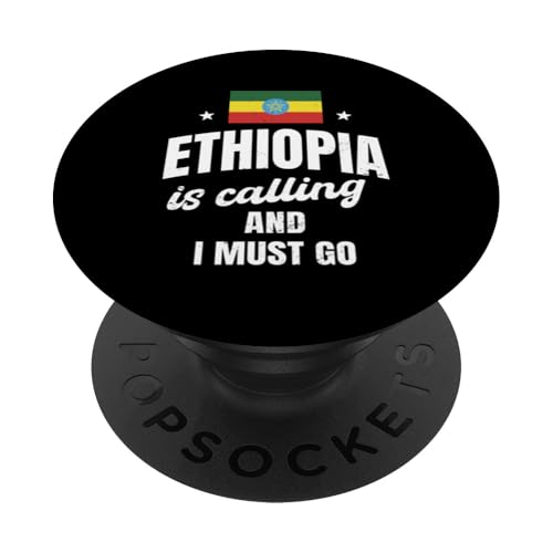 Ethiopia Is Calling And I Must Go Funny Ethiopian Nostalgie PopSockets Klebender PopGrip Ethiopia Is Calling And I Must Go Funny Ethiopian Nostalgie PopSockets Klebender PopGrip von Ethiopia Flag Designs Proud Ethiopian Heritage