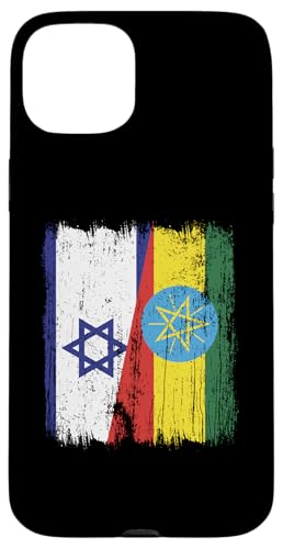 Israel Äthiopien halbe Flagge israelische äthiopische Wurzeln Hülle für iPhone 15 Plus Israel Äthiopien halbe Flagge israelische äthiopische Wurzeln Hülle für iPhone 15 Plus von Ethiopia Flag Designs Proud Ethiopian Heritage