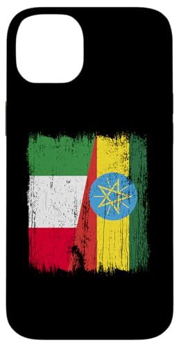 Italien Äthiopien halbe Flagge italienische äthiopische Wurzeln Hülle für iPhone 14 Plus Italien Äthiopien halbe Flagge italienische äthiopische Wurzeln Hülle für iPhone 14 Plus von Ethiopia Flag Designs Proud Ethiopian Heritage