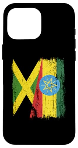 Jamaika, Äthiopien, halbe Flagge, jamaikanische äthiopische Rasta-Wurzeln Hülle für iPhone 16 Pro Max Jamaika, Äthiopien, halbe Flagge, jamaikanische äthiopische Rasta-Wurzeln Hülle für iPhone 16 Pro Max von Ethiopia Flag Designs Proud Ethiopian Heritage