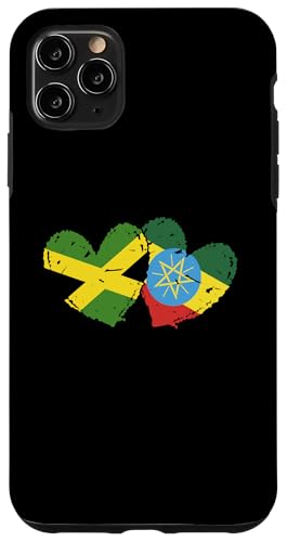 Jamaika Äthiopien Herz Flagge Jamaikanische äthiopische Wurzeln Hülle für iPhone 11 Pro Max Jamaika Äthiopien Herz Flagge Jamaikanische äthiopische Wurzeln Hülle für iPhone 11 Pro Max von Ethiopia Flag Designs Proud Ethiopian Heritage