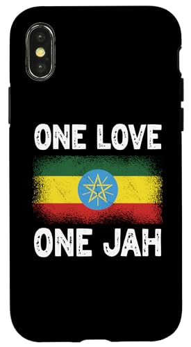 One Love One Jah Äthiopische Flagge Rastafari Äthiopien Wear Hülle für iPhone X/XS One Love One Jah Äthiopische Flagge Rastafari Äthiopien Wear Hülle für iPhone X/XS von Ethiopia Flag Designs Proud Ethiopian Heritage