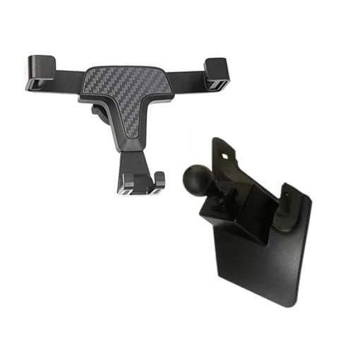 Ethmuntha Handyhalterung für Ford Fiesta MK7 2009–2016, Armaturenbrett-Lüftungsschlitz-Handyhalterung, Schwerkraft-Telefon mit Smartphone-Ständer, 1 Set Ethmuntha Handyhalterung für Ford Fiesta MK7 2009–2016, Armaturenbrett-Lüftungsschlitz-Handyhalterung, Schwerkraft-Telefon mit Smartphone-Ständer, 1 Set von Ethmuntha