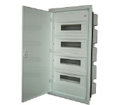 Modularer Schaltschrank 2x18 Unterputz /Tür Metall/ IP40 ERP18-2 DIDO 001101210 von Eti-Polam