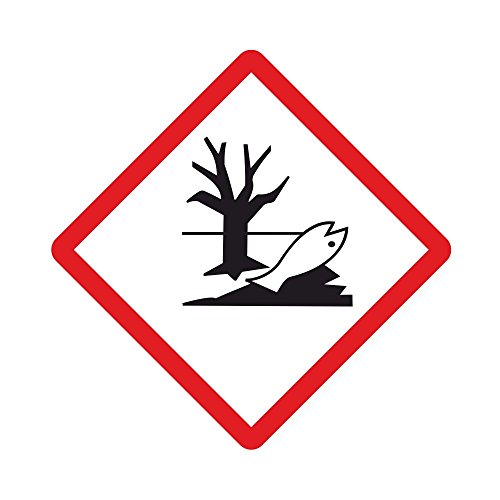 GHS Etiketten/Aufkleber - Umweltgefährdend - 100 x 100 mm - 250 Stück von simhoa