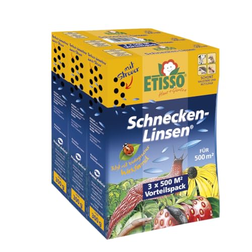 Etisso Schnecken-Linsen Vorteilspack 3x300 g.= 900 g von Etisso