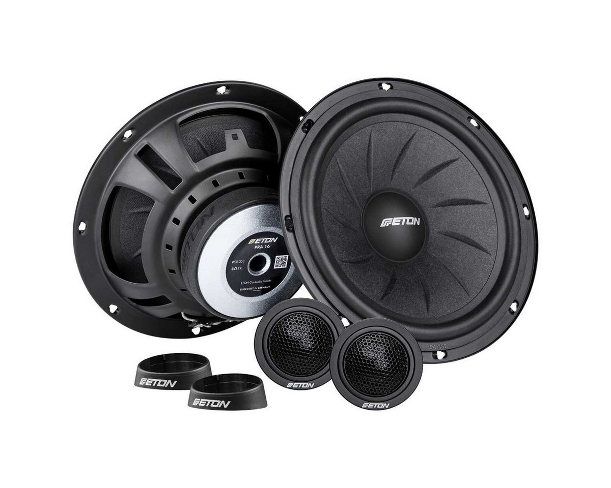 Eton PRA 16, 16,5cm 2-Wege Komponentensystem Auto-Lautsprecher (70 W, Eton POW 100.2 Compression - 2-Wege Lautsprecher System) von Eton