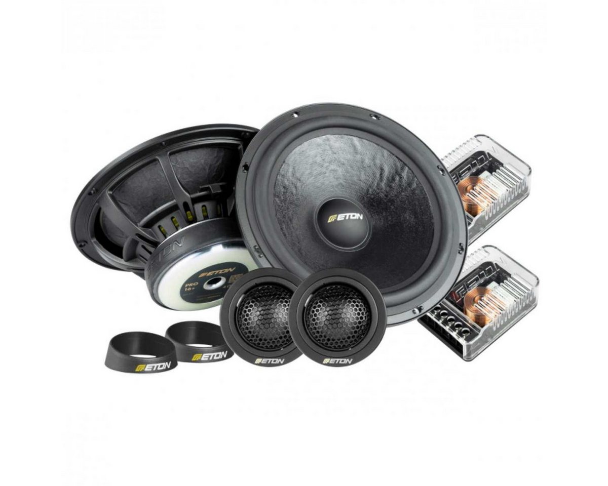 Eton PRO16+ 16,5 cm 2-Wege Kompo Lautsprecher System ET-PRO16P Auto-Lautsprecher (70 W, 16 cm) von Eton