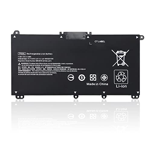 ETSSEMBO TF03XL Laptop Akku für HP Pavilion X360 14M-CD0001DX 14M-CD0003DX 15-CC0XX 15-CC1XX 15-CC023CL 15-CC563ST 15-CD040WM 17-AR050WM 15-CC 15-CD 15-CK 14-BF 17-AR Series TPN-Q190 920046-421 von Etssembo