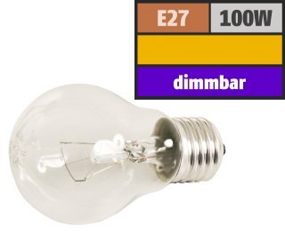 ETT Glühlampe E27, 230V, 100W, klar, stoßfest ETT Glühlampe E27, 230V, 100W, klar, stoßfest von Ett
