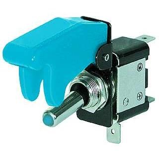 Kill-Switch mit Schutzkappe und LED, 12V/35A, blau von Ett