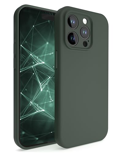 Etuano für iPhone 16 Pro Hülle Silikon, Handyhülle iPhone 16 Pro Case mit Kameraschutz Microfiber, Kratzfeste Rundumschutz Schutzhülle Hülle für iPhone 16 Pro Grün Etuano für iPhone 16 Pro Hülle Silikon, Handyhülle iPhone 16 Pro Case mit Kameraschutz Microfiber, Kratzfeste Rundumschutz Schutzhülle Hülle für iPhone 16 Pro Grün von Etuano