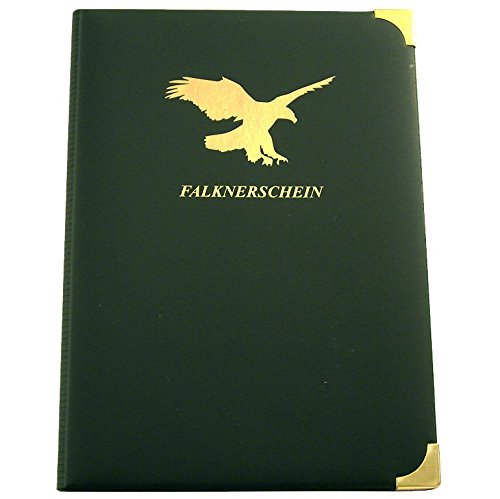 Falkner Mappe, grün von Etui-Shop