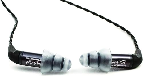 Etymotic ER4-XR Extended Response, geräuschisolierender In-Ear-Kopfhörer mit austauschbarem Kabel, Schwarz von Etymotic Research