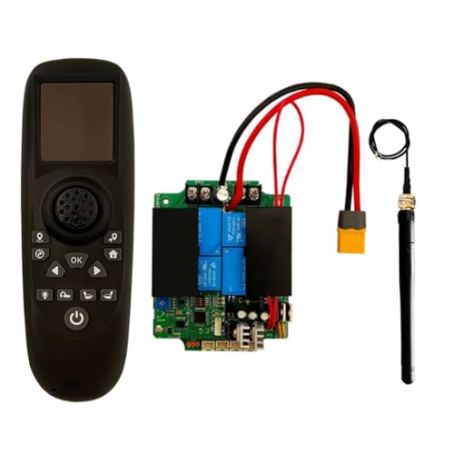 Etyrerre Einhandsender 12V 24V Großleistungsempfänger RX40G Funkfernbedienung B36A Etyrerre Einhandsender 12V 24V Großleistungsempfänger RX40G Funkfernbedienung B36A von Etyrerre