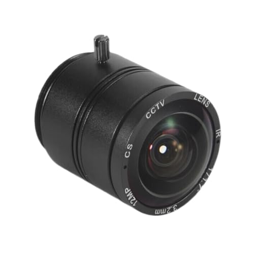 Etyrerre Ultra-Weitwinkelobjektiv 120 Grad für HQ Kamera, 3,2 mm Brennweite mit manuellem Fokus Etyrerre Ultra-Weitwinkelobjektiv 120 Grad für HQ Kamera, 3,2 mm Brennweite mit manuellem Fokus von Etyrerre