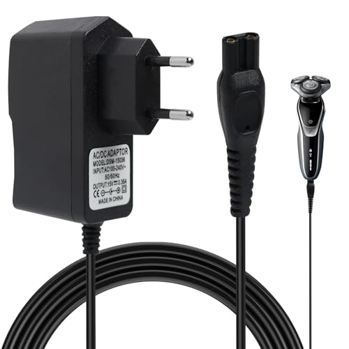 EuAcesry Ladegerät Netzteil Elektrorasierer, Bartschneider Ladegerät Haarschneider Ladekabel Ladegerät Netzteil geeignet für QP6510/QP6520/QP6530/QP6541/MG7745/HQ8505 EuAcesry Ladegerät Netzteil Elektrorasierer, Bartschneider Ladegerät Haarschneider Ladekabel Ladegerät Netzteil geeignet für QP6510/QP6520/QP6530/QP6541/MG7745/HQ8505 von EuAcesry