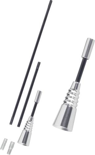 Eufab 17579 Aluminium Auto-Stabantenne Aluminium von Eufab