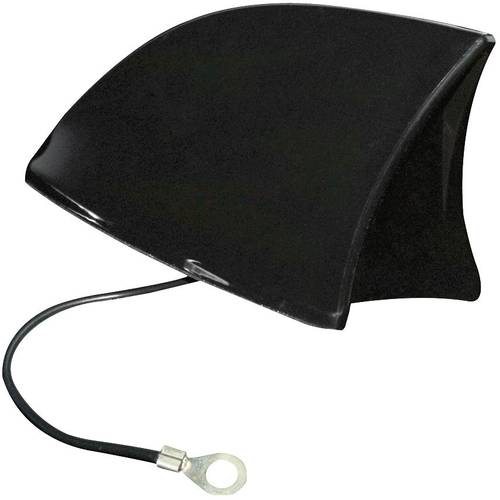 Eufab 521203 Kunststoff Auto-Haifischantenne Schwarz (B x H x T) 115 x 75 x 65mm von Eufab