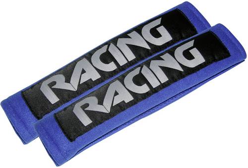 Eufab Racing blue 28207 Gurtpolster Passend für (Auto-Marke): Universal 22mm x 7cm x 3cm von Eufab