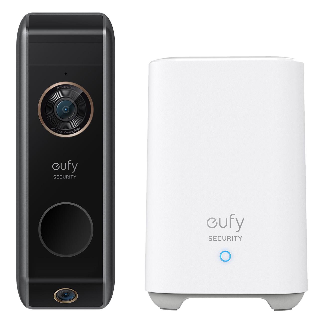 Eufy Video Doorbell Dual (Battery-Powered) | T?rklingel | Delivery Guard | 2 Kameras | Paketerkennung | duale Erkennung | Smarte Lichteinstellungen von Eufy
