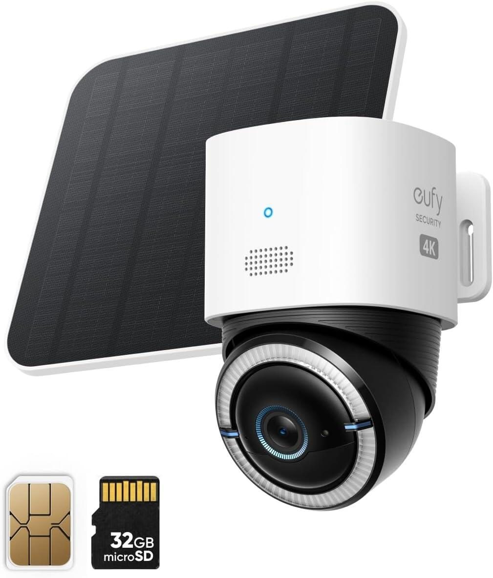 eufy 4G LTE Überwachungskamera mit WLAN, 4K UHD eufy 4G LTE Überwachungskamera mit WLAN, 4K UHD von Eufy