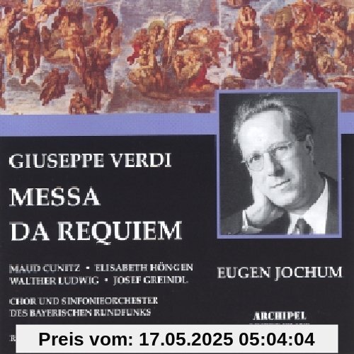 Messa Da Requiem Cunitz-Höngen-Ludwig-G von Eugen Jochum