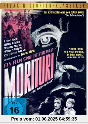 Morituri (Die Todgeweihten) - Einer der ersten und besten deutschen Spielfilme über den Holocaust (Pidax Film-Klassiker) von Eugen York